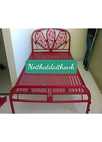 Giường sắt kích thước ngang từ 0,8M đến 1m8 dài 2M