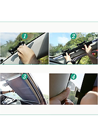 Rèm che nắng kính lái ô tô, xe hơi - chống nóng taplo cao cấp TPS-5609