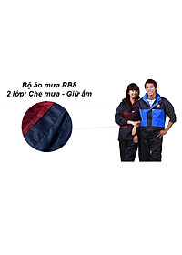 Áo mưa bộ RANDO 2 công dụng RB8 - ASNM-88 – Thời trang đi mưa, ấm áp nhẹ nhàng - Giao Màu Ngẫu Nhiên