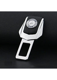 Chốt cài khóa dây an toàn trên ô tô bằng thép có thương hiệu xe 1 chiếc