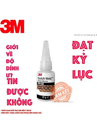 Keo Dán Đa Năng Siêu Dính 3M PR100 Scotch-Weld Plastic & Rubber Instant Adhesive 20g