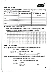 Vở bài tập cuối tuần tiếng việt 3 (Dùng kèm bộ sách Chân trời Sáng Tạo )