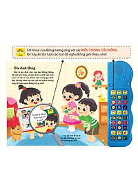 Sách - Sách âm thanh - Bé học nói Phiên bản đặc biệt với 30 nút bấm cho bé 0 - 6 tuổi - Đinh Tị Books