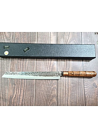 DAO BẾP PHÚC SEN - DAO BẾP SASHIMI MẶT HOA VĂN MÃ HN4