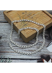 Dây Chuyền Nam Bạc Hiểu Minh DBN035 Bạc Ta