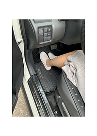 Thảm sàn, Thảm lót sàn xe Toyota RAIZE 2021-2022 cao su đúc, vân tổ ong, không mùi, MẪU MỚI