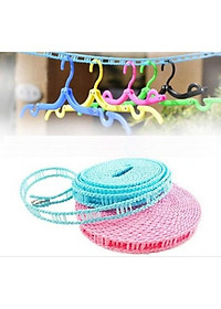 Dây Phơi Đồ, Dây Phơi Quần Áo Thông Minh Có Lỗ Móc Loại 5m