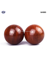 Combo 2 quả bi lăn tay gỗ hương để mộc (Đủ size) Mát xa giúp dẻo tay, chống mỏi toàn diện