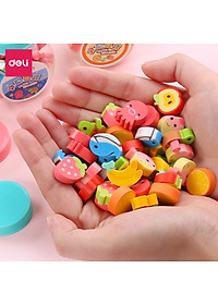 Gôm tẩy học sinh Deli đủ màu - 20 chiếc -  7533