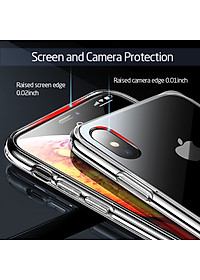 Ốp lưng silicon chống sốc cho iPhone X / Xs hiệu Likgus Crashproof giúp chống chịu mọi va đập  - Hàng chính hãng