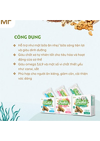 Thanh hạt Freshie Dừa & Hạt điều gạo lứt ngũ cốc thuần chay cung cấp năng lượng 150gr TÂM MINH FOODS
