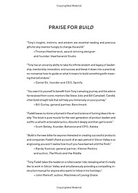 Build: An Unorthodox Guide To Making Things Worth Making