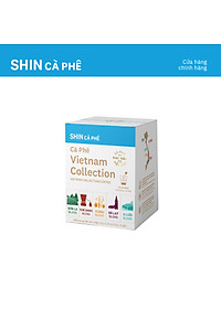 Cà phê VN Collection - SHIN Cà Phê - Túi Nhúng - Hộp 10 gói