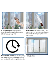 1 Kg Keo Sơn Mờ Kính Chống Nhìn Trộm TAIKOMI, Keo Sơn Bóng Mờ Kính Văn Phòng, Mờ Kính Cửa Sổ, Nhà Tắm, Phòng Ngủ