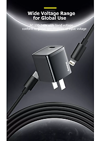 Sạc Nhanh Baseus 20W USB C Hỗ Trợ Sạc Nhanh Type C PD Cho iPhone - Công Nghệ Power Delivery 3.0 QC 3.0 - Hàng Chính Hãng