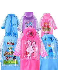 Áo mưa trẻ em cao cấp, Áo mưa cho bé hoạt hình disney ngộ nghĩnh siêu kute (Không kèm ủng)