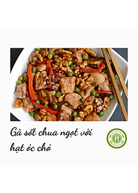 [COMBO] 2 Túi 500G Nhân Hạt Óc Chó Vàng Real Food Làm Sữa Hạt & Làm Snack Giàu Omega-3, Tốt Cho Não & Tim