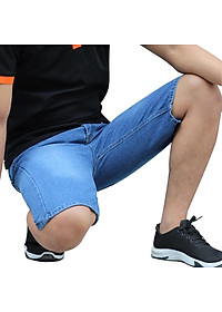 Quần Đũi Jean Nam Andromeda Phom Đứng Wash Bạc Vải Dày Không Ra Màu
