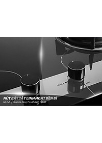 Bếp gas âm kính Sunhouse SHB8836, Mặt kính cường lực siêu bền, Có cảm biến tự động ngắt gas, Hàng chính hãng - Bảo hành 24 tháng tại nhà