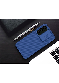 Ốp lưng cho Samsung Galaxy S23 FE bảo vệ camera chống sốc hiệu Nillkin Camshield có khung & nắp đậy bảo vệ Camera - Hàng nhập khẩu