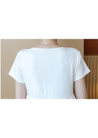 ĐẦM BẦU CÔNG SỞ THÊU LAI , IN CÂY DỪA ( sau sanh có cho bé bú)