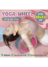 Nơi bán BG Vòng tập YOGA Bản 13CM Và 12CM Khung Nhựa ABS Bọc TPE Cao Cấp - Yoga Wheel, Pilates Tập Lưng Cao Cấp (hàng nhập khẩu)