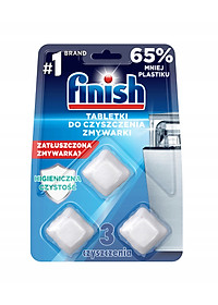 Viên vệ sinh máy rửa bát FINISH ( VỈ 3 VIÊN - ĐỨC CHÍNH HÃNG)