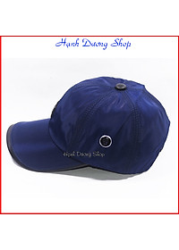 Nón kết chữ S dành cho nam và nữ, chất liệu vải dù trơn bóng, gắn sò to 2 bên hông nón - Hạnh Dương