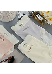 Quần lót nữ lụa tàng hình,đũng kháng khuẩn,co giãn 4 chiều,mềm mại,thoáng mát, không lộ viền cao cấp