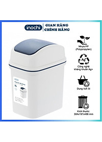 Thùng Rác Thông Minh,Nhựa Nắp Lật Inochi 5Lít Rất Đẹp Làm Sọt Rác Văn Phòng, Khách Sạn, Đựng Rác Gia Đình THRNL05