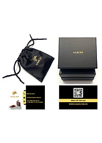 Bóp Da Đựng Thẻ ATM Nhỏ Gọn, Chất Da Pull-Up Mềm Mại, Trẻ Trung - Cá Tính, Thiết Kế Hiện Đại, Nhiều Ngăn Tiện Dụng, Đựng Thẻ Ngân Hàng, Card Danh Thiếp, Căn Cước Công Dân, Hình Lưu Niệm, Dáng Đứng - Gập 2 - Hàng Chính Hãng SAIGIO