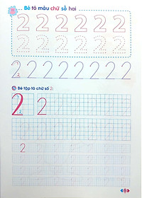 Sách Mai Em Vào Lớp 1 - Vở Tập Tô Chữ Số (Dành Cho Trẻ Mẫu Giáo)