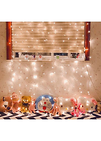 Đèn Led Trang Trí Bông Tuyết Dài 10M - 100 Bóng Trang Trí Noel Lễ Tết