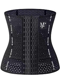 Bộ 2 Gen Nịt Bụng Mẫu Mới M+ Với 6 Nấc Cài Cao Cấp - 4 Thanh Thép Chống Cuộn - Đai Nịt Bụng Giảm Mỡ Sau Sinh Mã G02-2