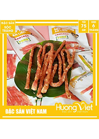 Đặc Sản Sóc Trăng - Lạp Xưởng Ăn Liền Tân Huê Viên Túi 75G, Lạp Xưởng Ăn Ngay Không Cần Chế Biến, Lạp Xưởng Sóc Trăng, Ăn Vặt Sài Gòn