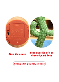 Cây xương rồng nhảy múa vui nhộn, uốn lượn, nhại tiếng, phát sáng - Xương rồng biết nói FUNU cao cấp - Hàng chính hãng