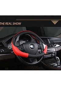 Bọc vô lăng da TpU chỉ viền, phối màu Size 38 cm cho ô tô 4 đến 7 chỗ