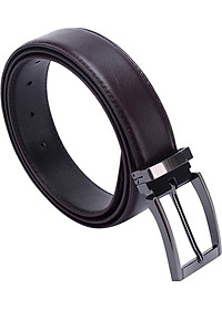 Thắt Lưng Nam Viền Chỉ Huy Hoàng HT4130 (120 x 3.5 cm) - Nâu