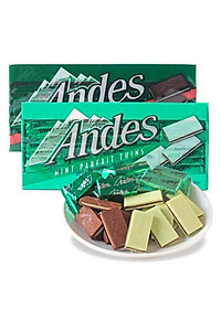 Kẹo socola Andes hương sữa bạc hà 132g