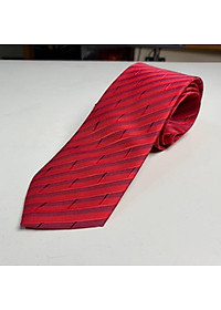 Cavat nam 8cm trung niên đỏ kẻ xéo GiangPKC