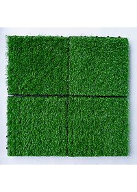 Vỉ Cỏ Nhân Tạo Thương Hiệu ANKAN, Kết Hợp Với Vỉ Gỗ Lót Sàn Để Lót Ban Công, Sân Vườn, Phòng Tập Gym, Khu Resort, Cỏ Nhân Tạo Loại Tốt, An Toàn Cho Trẻ Nhỏ, Hàng Xuất Khẩu