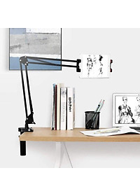 Ugreen UG50394LP142TK 4 - 12.9 Inch màu Đen Chân kẹp đa năng xoay 360 độ cho điện thoại + máy tính bảng - HÀNG CHÍNH HÃNG