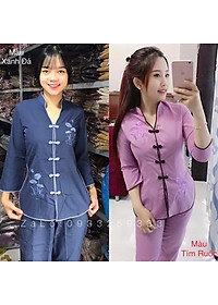 ĐỒ LAM ĐI CHÙA # Cổ Tàu Viền # Đồ Bộ # Rẻ Đẹp # Quần Áo Nữ