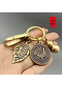 Móc Khóa Xe 12 Con Giáp phong thủy THEO BẢN MỆNH- Đem lại sức khỏe, tài lộc, may mắn, bình an