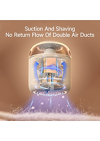 ShowSee 2 trong 1 chân không khí và cạo bóng tông đơ điện Lint Remover cho quần áo lông tơ vải áo len Lint PELLET với từ tính