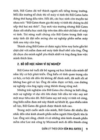 Sách Chiêu Bài Quản Lý Vàng Của Bill Gates