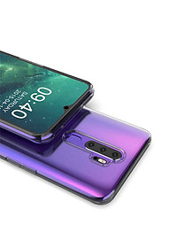Ốp lưng dẻo silicon cho Oppo A9 2020 hiệu HOTCASE Ultra Thin (siêu mỏng 0.6mm, chống trầy, chống bụi) - Hàng nhập khẩu