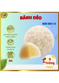 Nơi bán Bánh Dẻo TLP 150g - 5 Loại Nhân Truyền Thống (Thập Cẩm, Đậu Xạnh, Khoai Môn, Dừa, Trà Xanh)