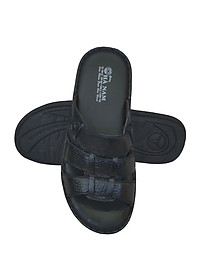 Dép Nam Quai Ngang TiTi ĐÔ Da Bò Thật Cao Cấp DNA2119