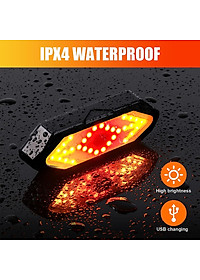 [TẶNG Dầu Tra Xích] Đèn xe đạp thể thao dododios siêu sáng có còi pin sạc usb led T6 chống nước - Hàng chính hãng